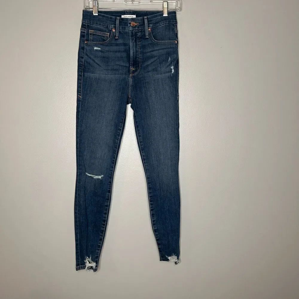 Good American Good Waist Skinny Jeans